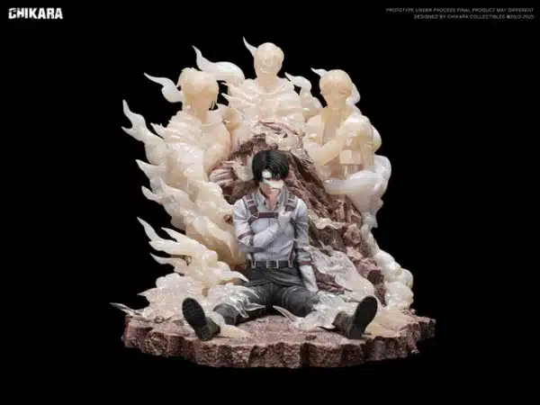 Attack on Titan Chikara Studio Levi Ackerman Resin Statue 5