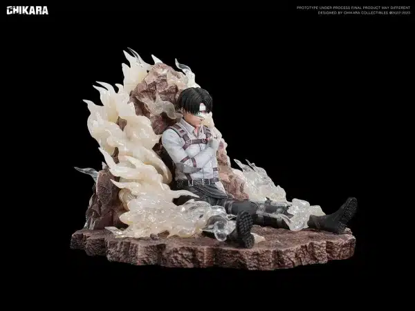 Attack on Titan Chikara Studio Levi Ackerman Resin Statue 8