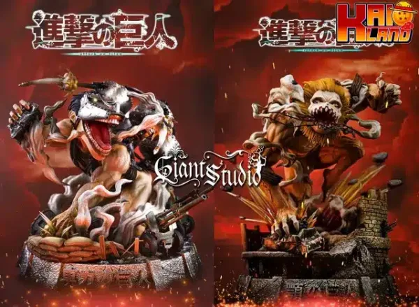 Attack on Titan Giant Studio Jaw Titan Resin Statue 6 jpg