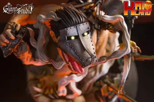 Attack on Titan Giant Studio The Cart Titan Resin Statue 2 jpg