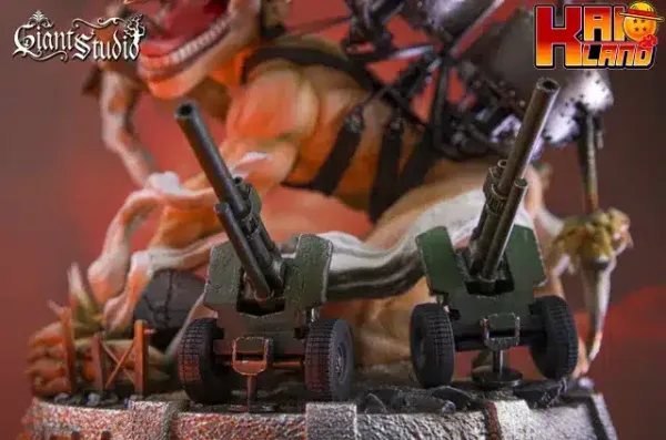Attack on Titan Giant Studio The Cart Titan Resin Statue 4 jpg