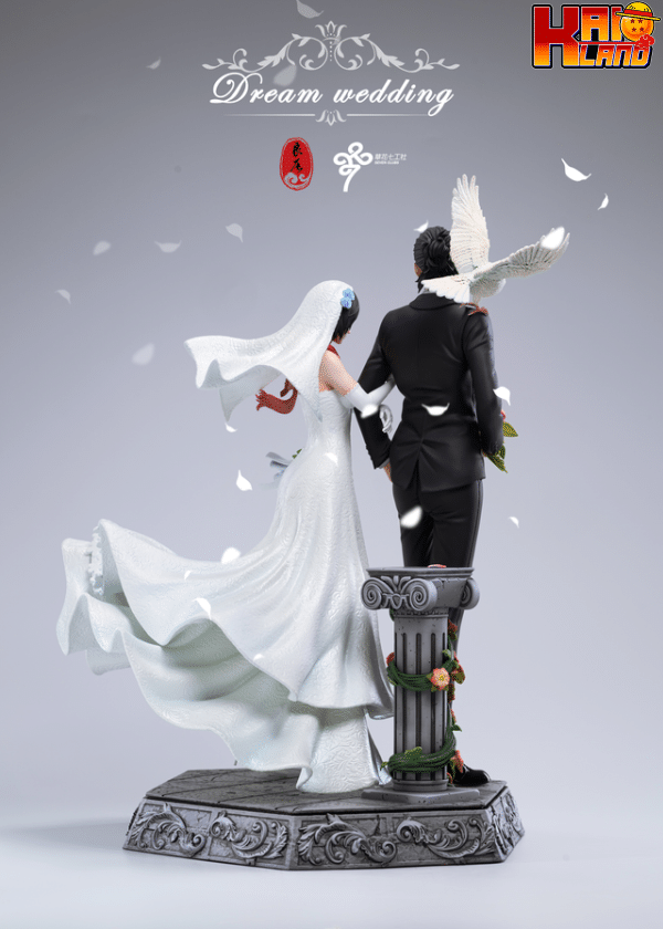 Attack on Titan LC Studio Mikasa x Eren Wedding Resin Statue 4