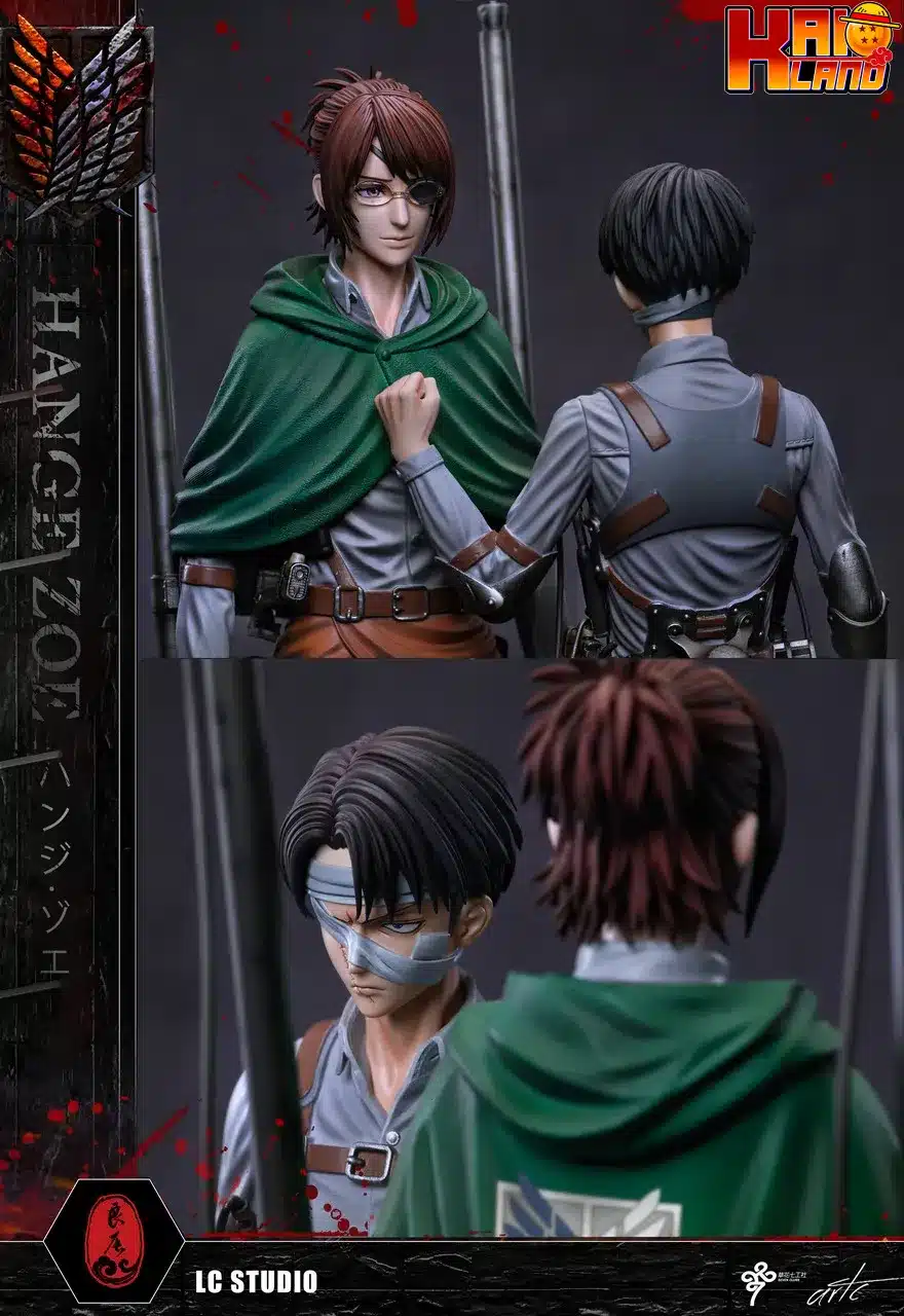 【人気商品！】 X リヴァイ スタジオ LC 進撃の巨人 ハンジ 樹脂製 ゾエ コミック・アニメ