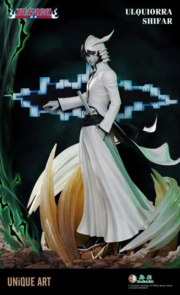 Bleach Unique Art Studio Ulquiorra Cifer Licensed Resin Statue 4 jpg