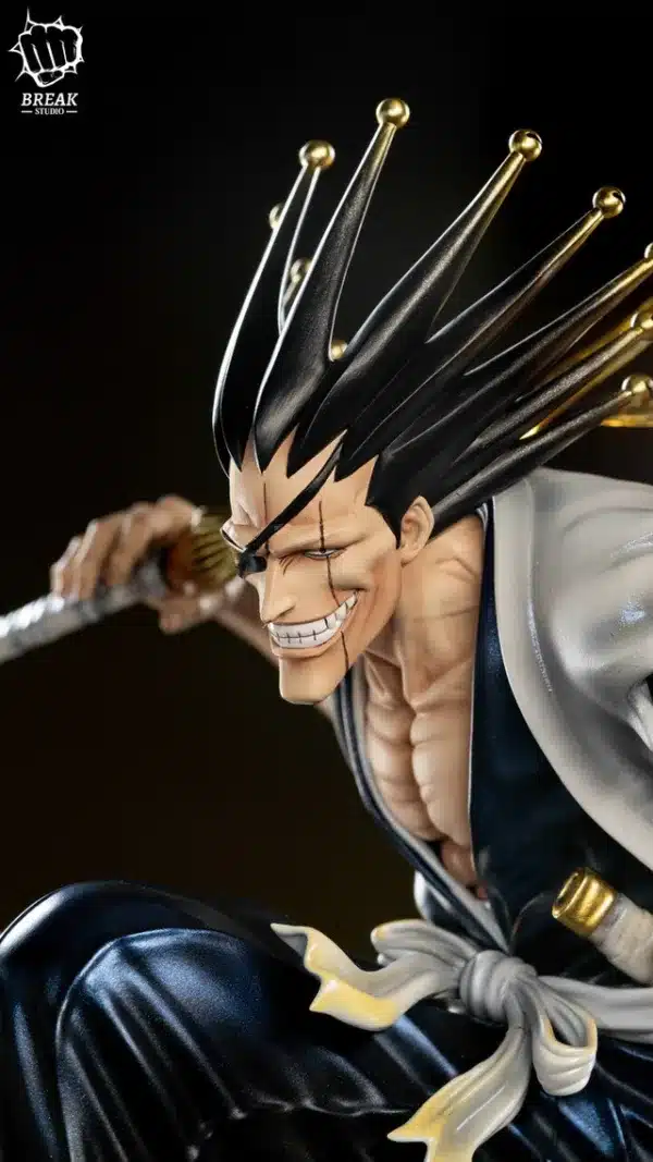 Bleach Break Studio Zaraki Kenpachi Resin Statue 2