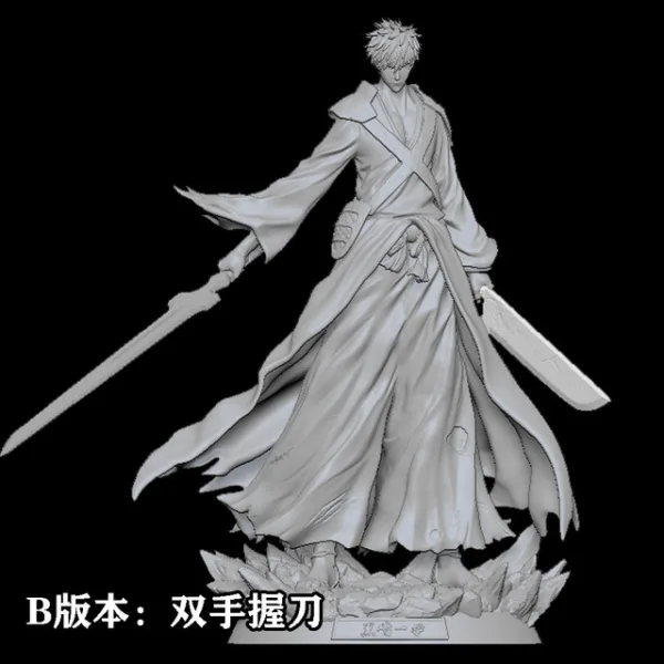 Bleach Cheng Studio Bleach Ichigo Kurosaki Resin Statue 4