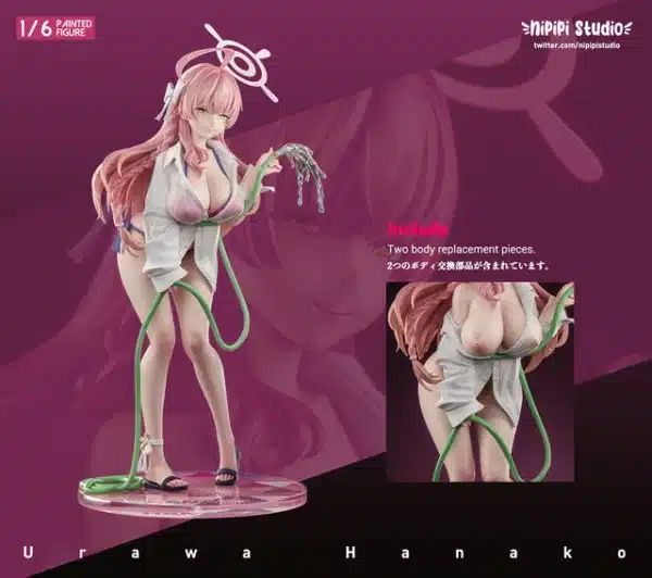 Blue Archive NiPiPi Studio Urawa Hanako Resin Statue 2