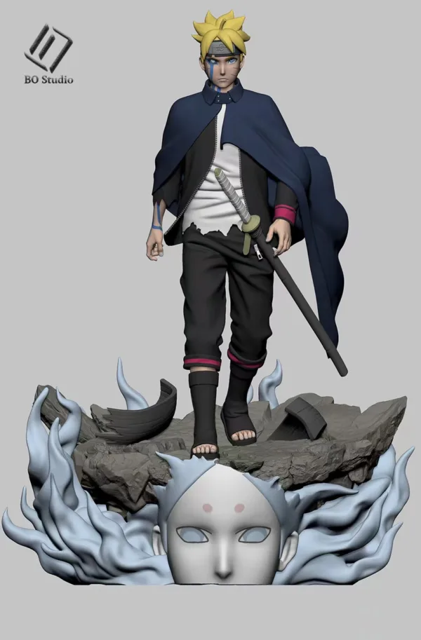 Boruto Naruto Next Generations BO Studio Uzumaki Boruto Resin Statue 1