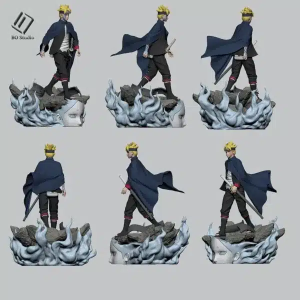 Boruto Naruto Next Generations BO Studio Uzumaki Boruto Resin Statue 4