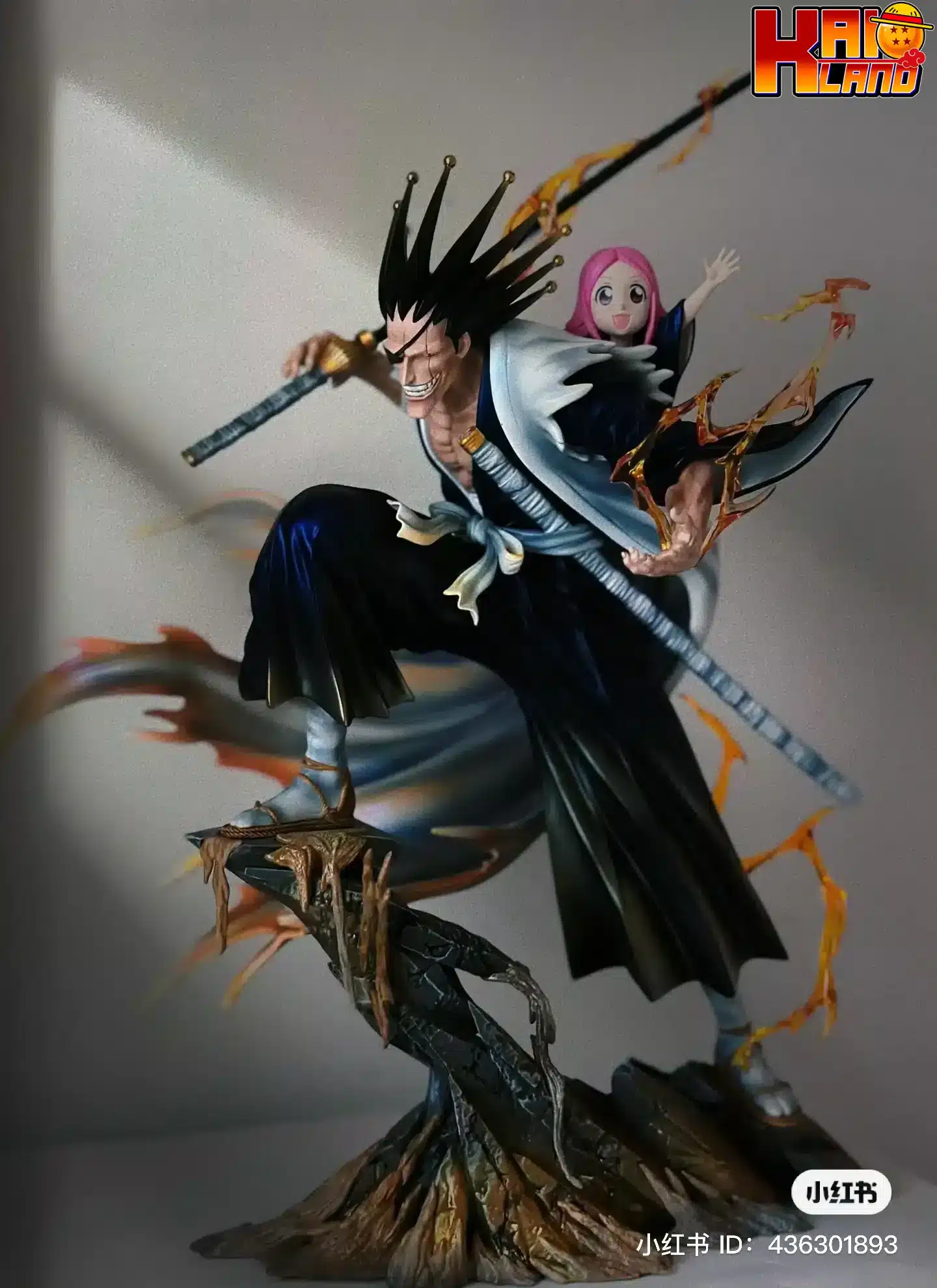 Bleach Break Studio Zaraki Kenpachi Resin Statue