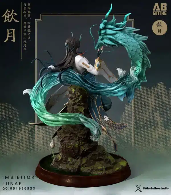 Dan Heng ABsinthe Studio Imbibitor Lunae Resin Statue 6