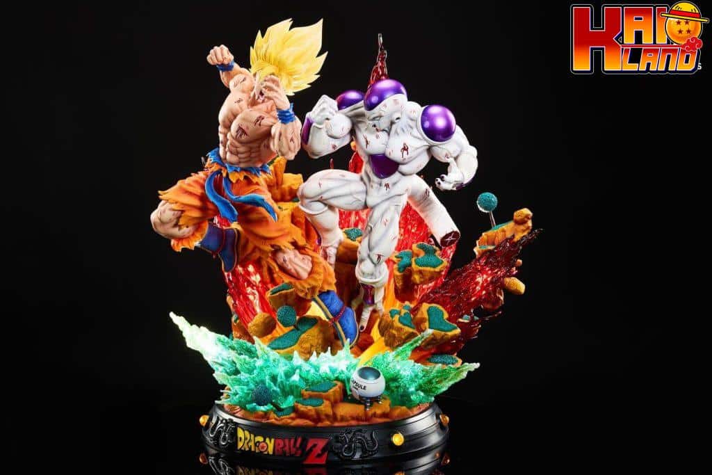 In Stock Fc Figure Class Dragon Ball Frieza Vs Goku Resin Model Painted Statue