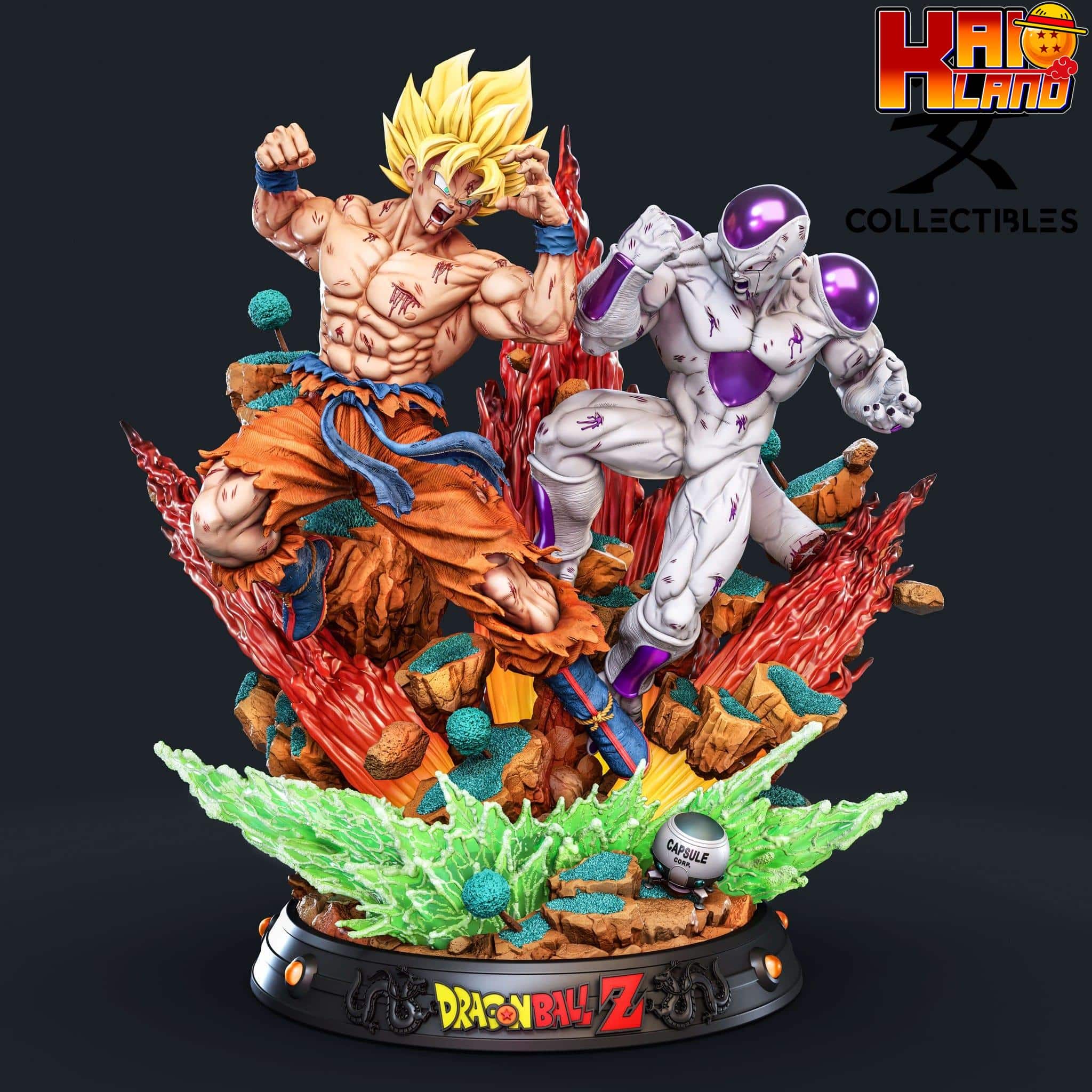 ドラゴンボールフィギュア 悟空vsフリーザ （中古】激レア