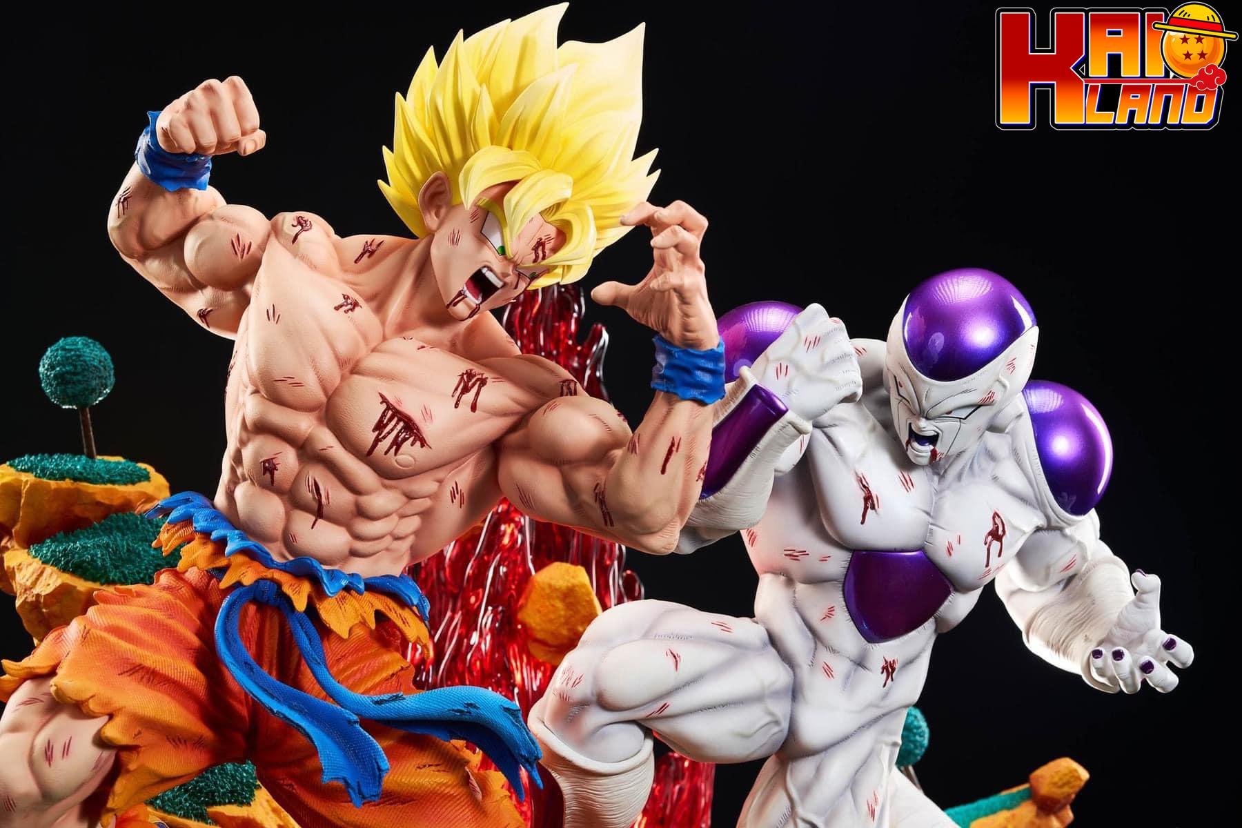 ドラゴンボール KDC 悟空 vs フリーザ 樹脂製スタチュー - Kaioland