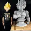 Dragon Ball Clouds Studio Vegeta Bust x Figure Resin Statue 3