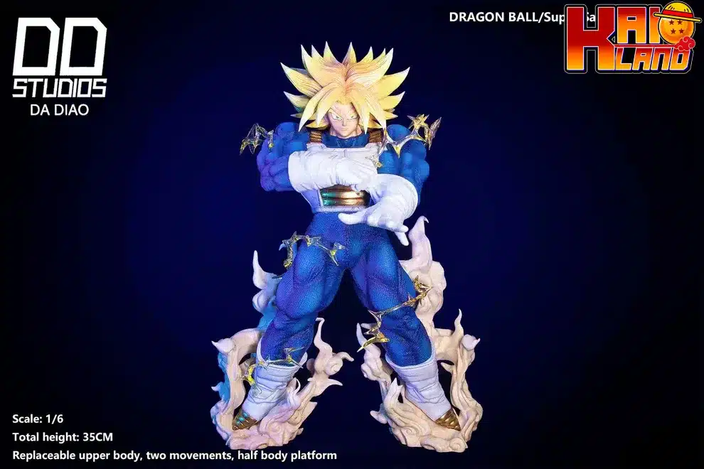 ドラゴンボール DD スタジオ超サイヤ人 2 トランクス未来樹脂