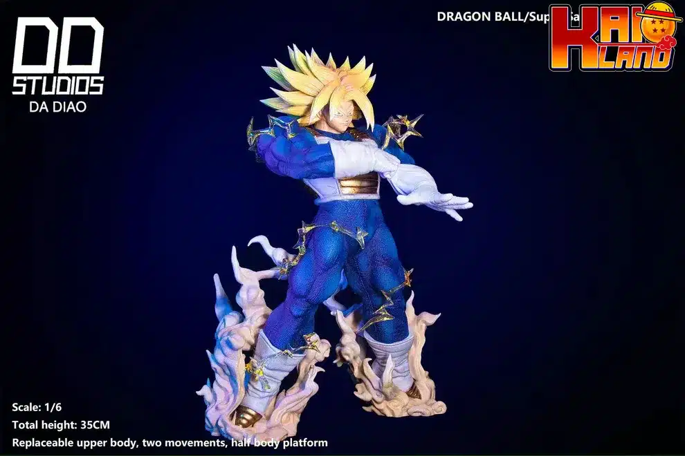 ドラゴンボール DD スタジオ超サイヤ人 2 トランクス未来樹脂