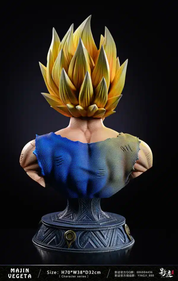 Dragon Ball DIM Studio Majin Vegeta Bust Resin Statue 4