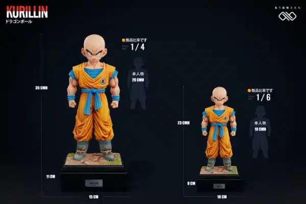 Dragon Ball Infinite Studio Krillin Resin Statue 2