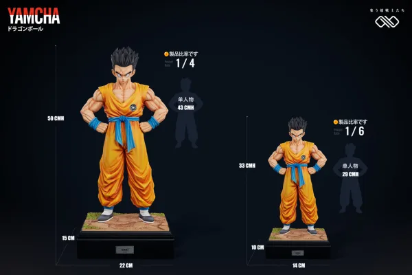 Dragon Ball Infinite Studio Yamcha Resin Statue 3