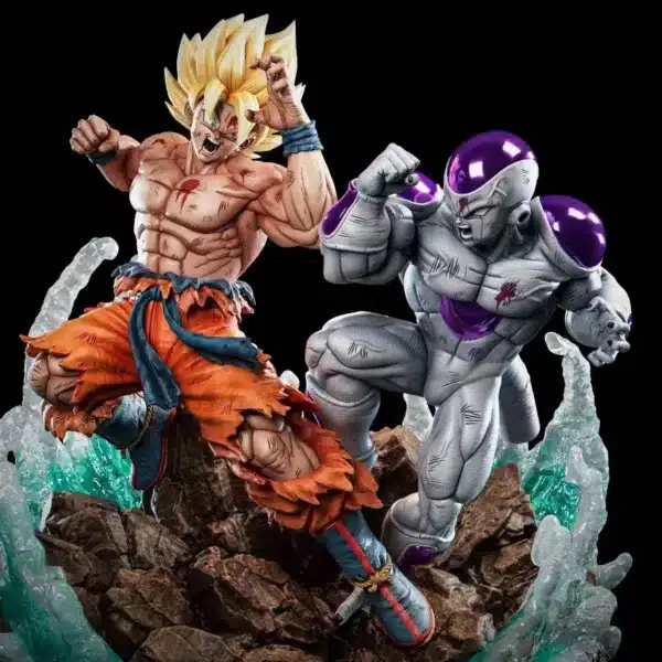 FIGURINE DRAGON BALL Z Frieza Vs Son Goku, 24cm, EUR 54,90 - FR
