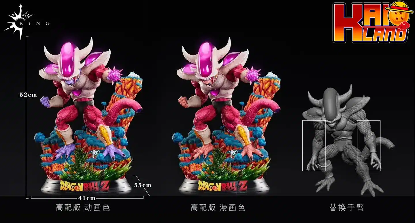 Dragon Ball King Studio Frieza Third Form Resin Statue
