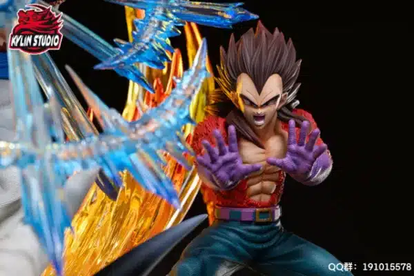 Dragon Ball Kylin Studio Super Saiyan 4 Gogeta Resin Statue 2