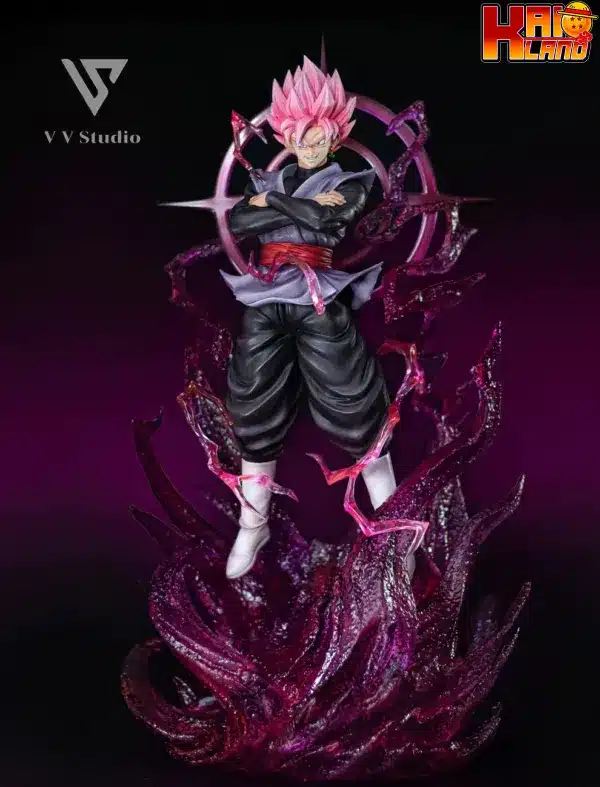 Dragon Ball VV Studio Goku Black Resin Statue 2