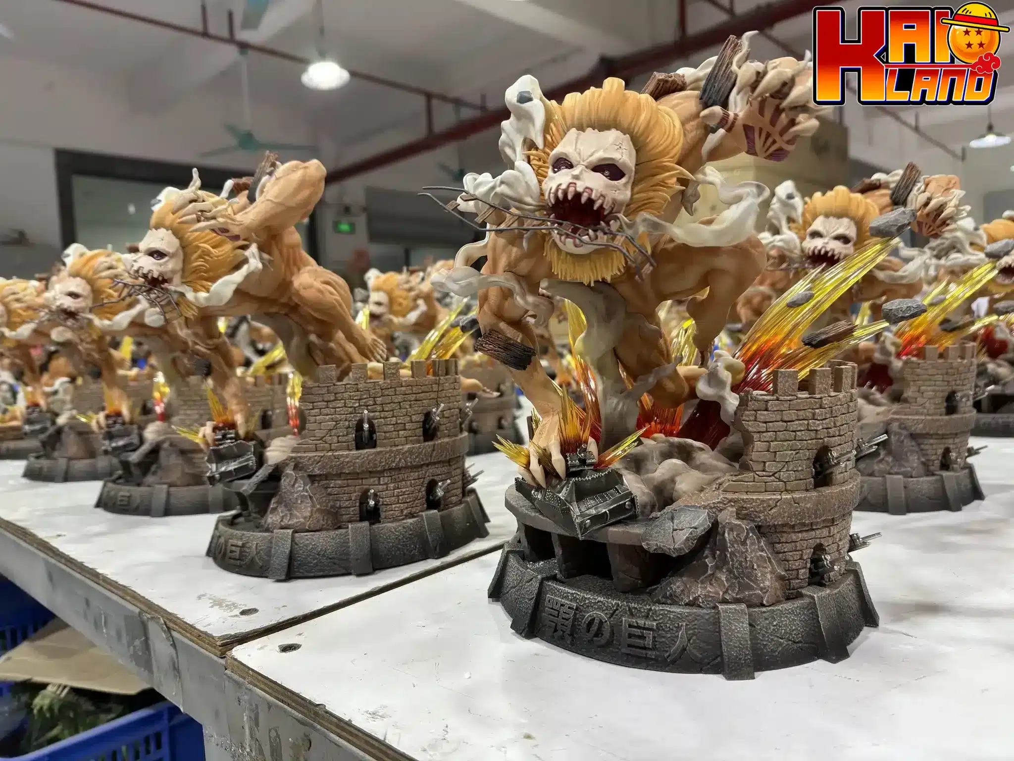 Attack on Titan Giant Studio Jaw Titan Resin Statue