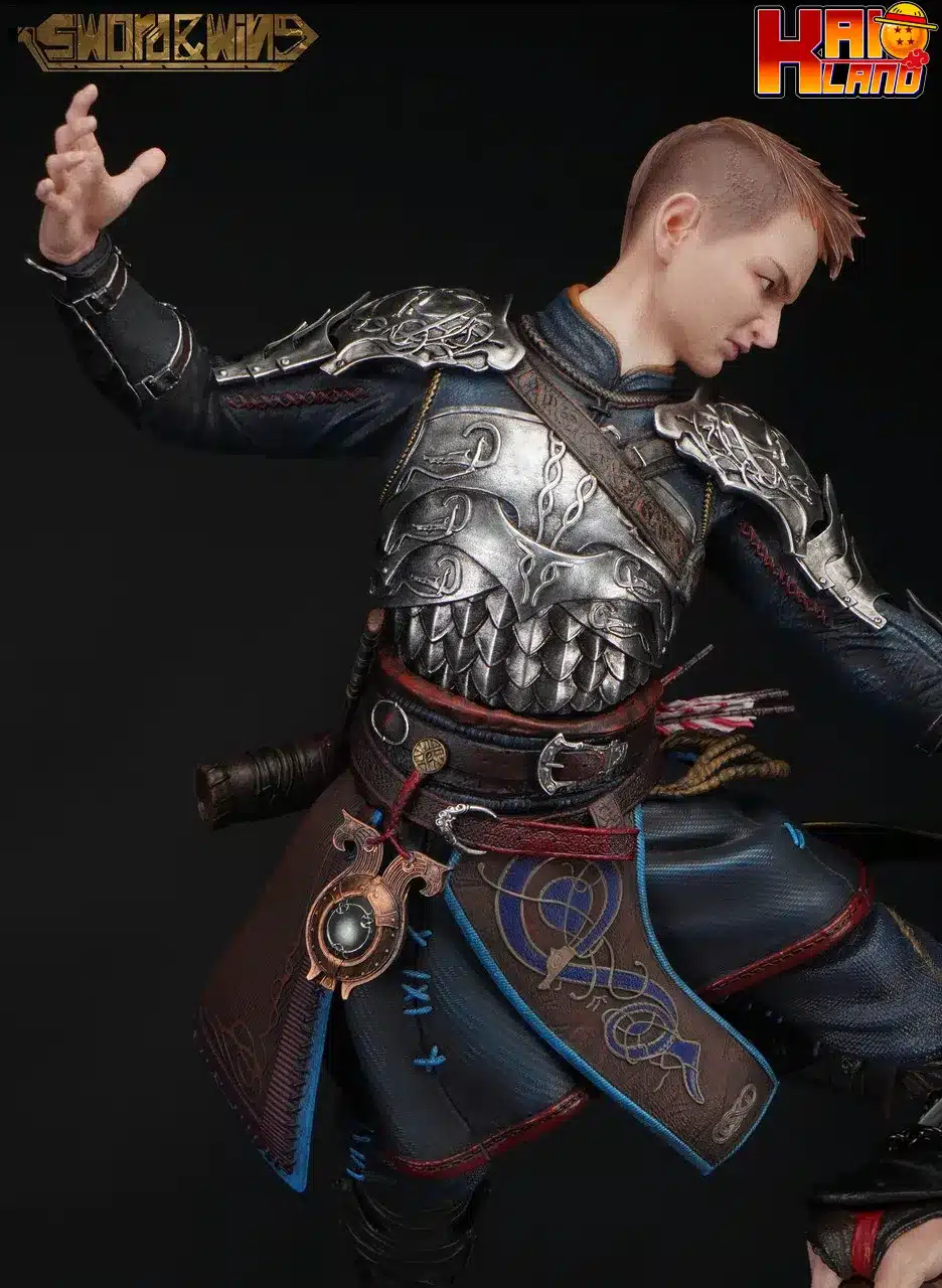 God Of War Ragnarok Sword X Wing Studio Kratos X Atreus 樹脂スタチュー - Kaioland