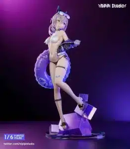Honkai Star Rail Nipipi Studio Silver Wolf Resin Statue 1