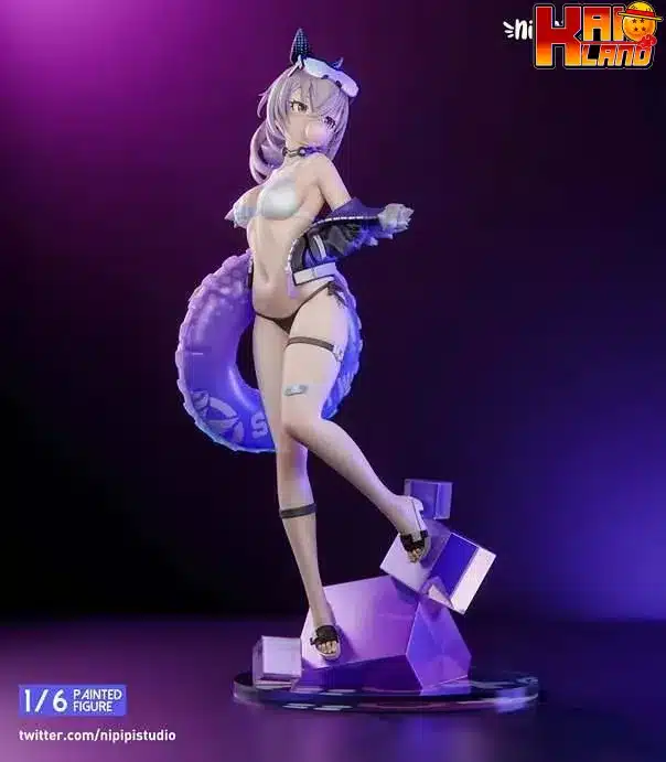 Honkai Star Rail Nipipi Studio Silver Wolf Resin Statue