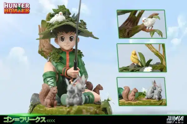 Hunter x Hunter Jomatal Studio Gon Freecss Licensed Resin Statue 2