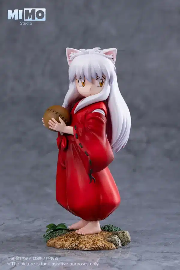 Inuyasha MIMO Studio Kid Inuyasha Resin Statue 3