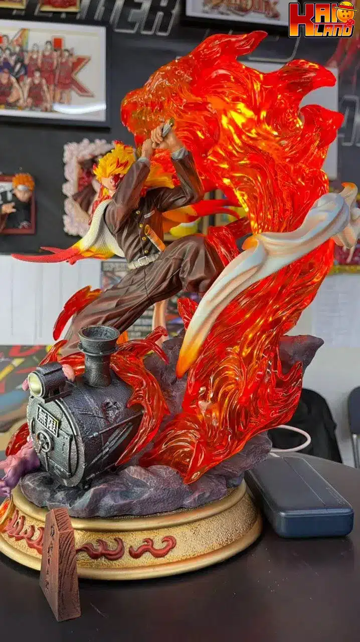 鬼滅の刃 LCスタジオ 煉獄杏寿郎 樹脂製スタチュー - Kaioland