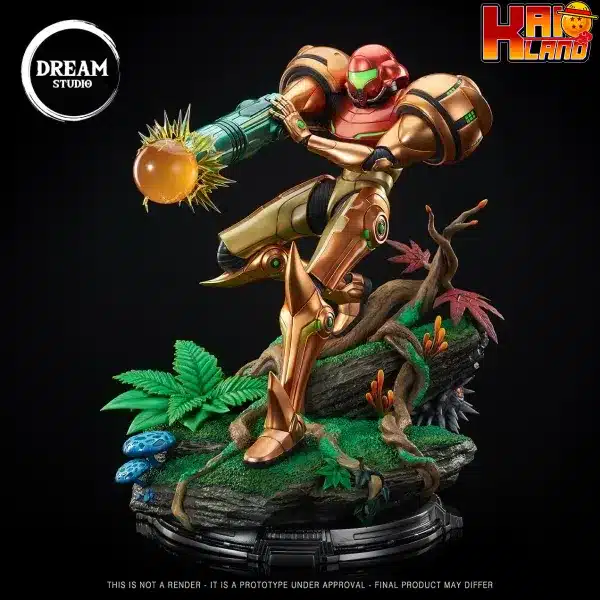 Metroid Dream Studio Samus Resin Statue 3