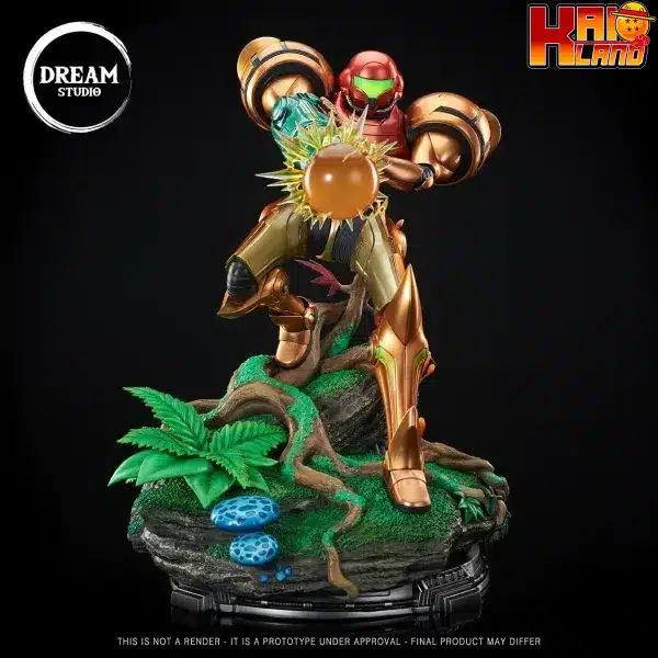 Metroid Dream Studio Samus Resin Statue 4