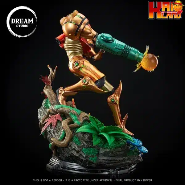 Metroid Dream Studio Samus Resin Statue 5