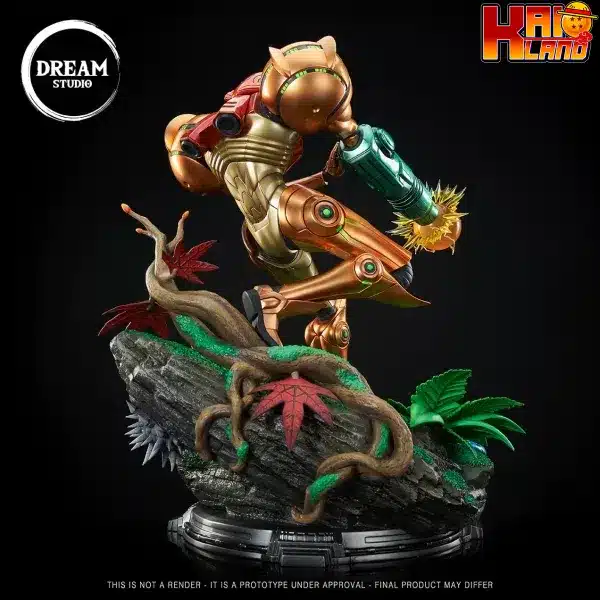 Metroid Dream Studio Samus Resin Statue 7
