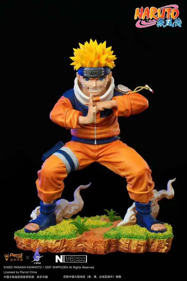 Naruto Pickstar Studio Multiple Shadow Clone Technique Licensed Resin