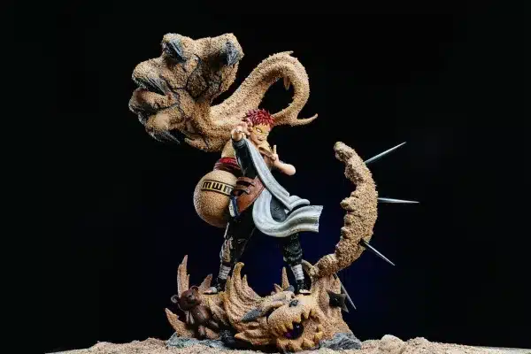 Naruto RanDian Studio Gaara Resin Statue 2