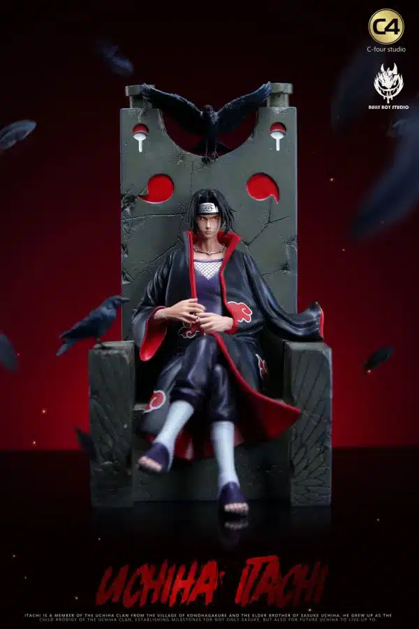 Naruto BB x C4 Studio Throne Itachi Resin Statue 1