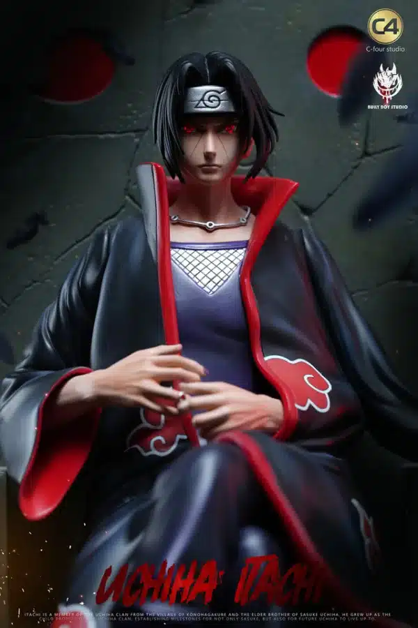 Naruto BB x C4 Studio Throne Itachi Resin Statue 5