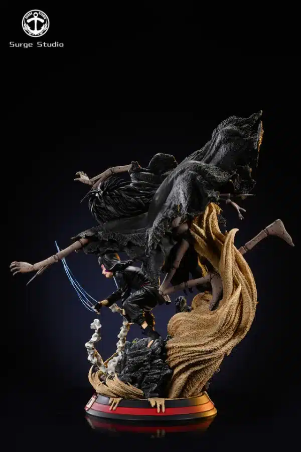 Naruto Surge Studio Kid Kankuro Resin Statue 3