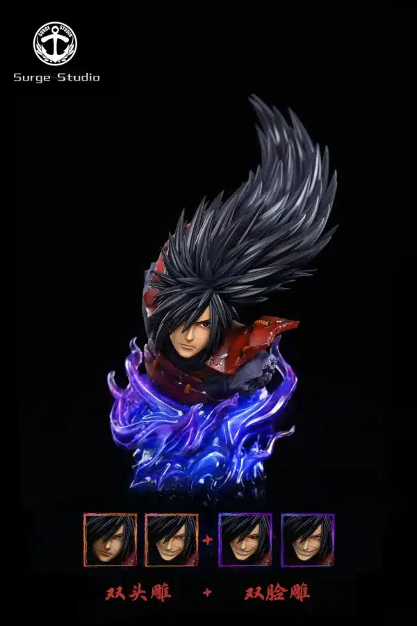 Naruto Surge Studio Uchiha Madara Resin Statue 4
