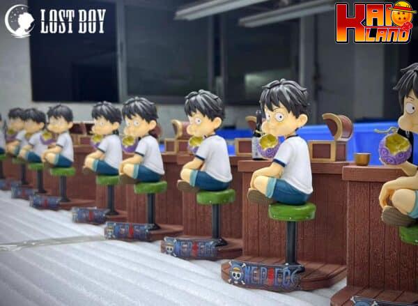 One Piece Lost Boy Studio Childhood Luffy Resin Statue 2
