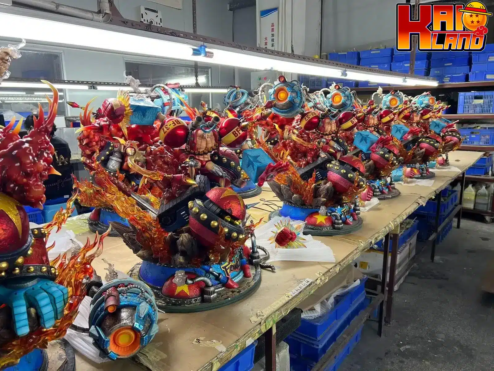 One Piece OPM Studio Franky Resin Statue
