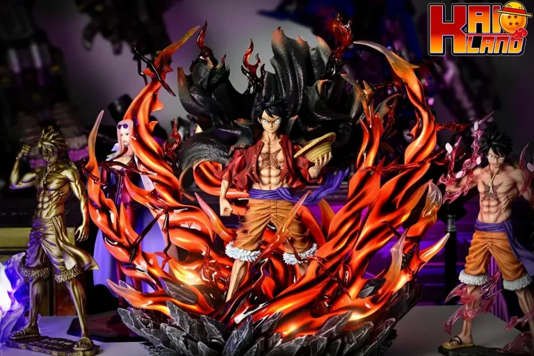 One Piece TH Studio Haki Luffy Resin Statue EU WAREHOUSE
