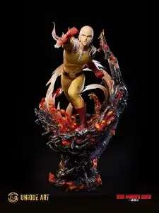 One Punch Man Unique Art Saitama Licensed Resin Statue