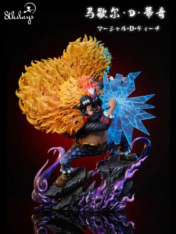 One Piece 8Th Day Studio Marshall D Teach Resin Statue 1